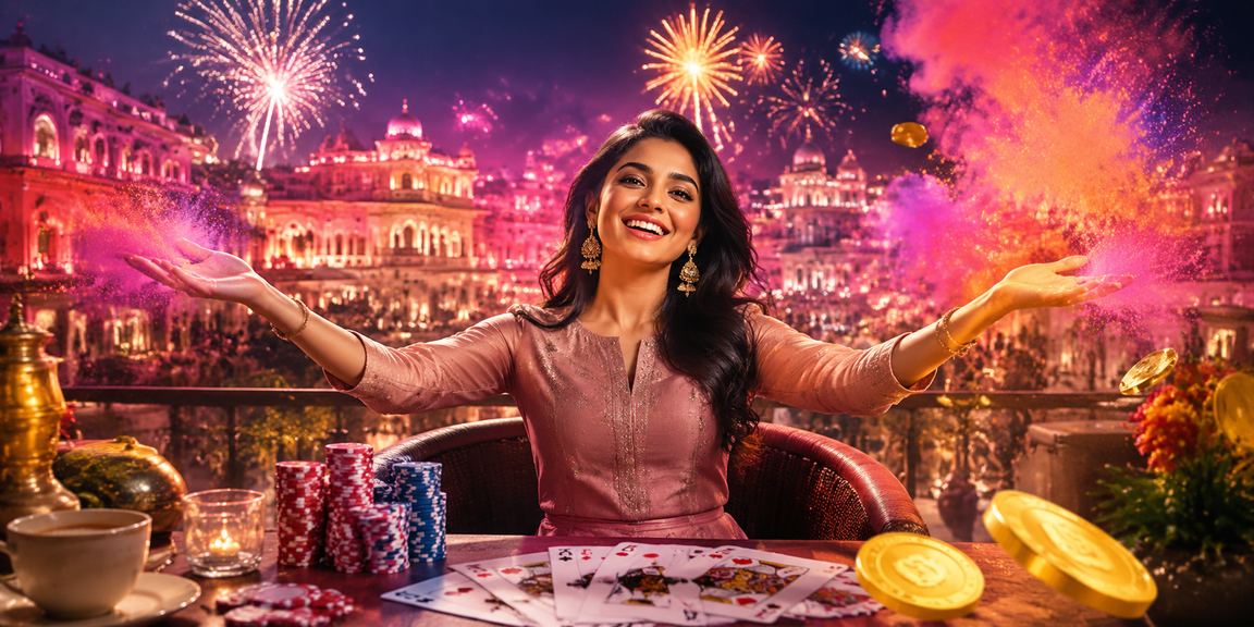 Roulette and poker game visual in Jaipur