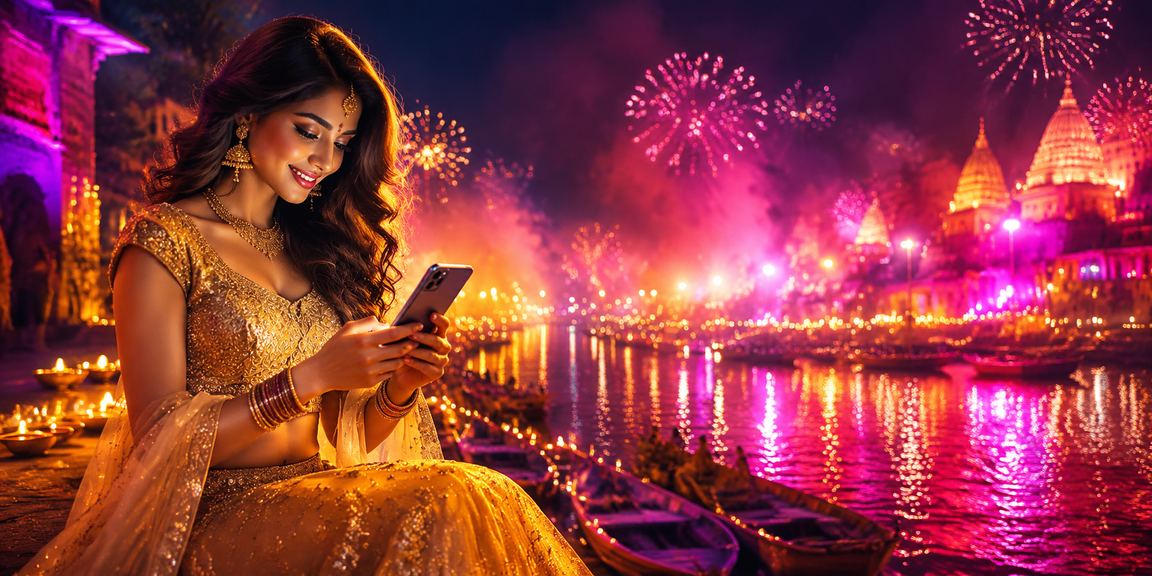 Teen Patti players enjoying the game near Varanasi ghats
